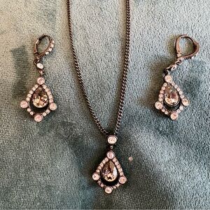 3 FOR $50: Givenchy crystal necklace and earring set
